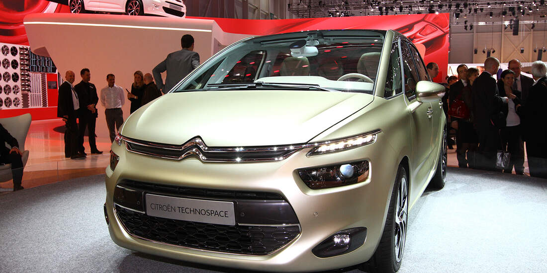 Citroen Technospace auf dem Autosalon Genf Das ist der C4 Picasso