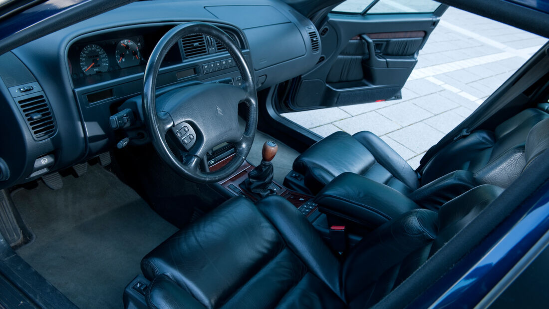Citroen XM 3.0 V6 24 Exclusive, Cockpit, Lenkrad