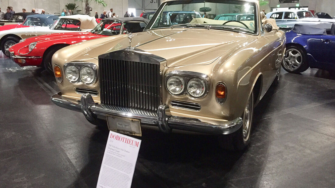 Classic Expo 2018 Auktion Dorotheum Rolls-Royce  Silver Shadow Drophead Coupe