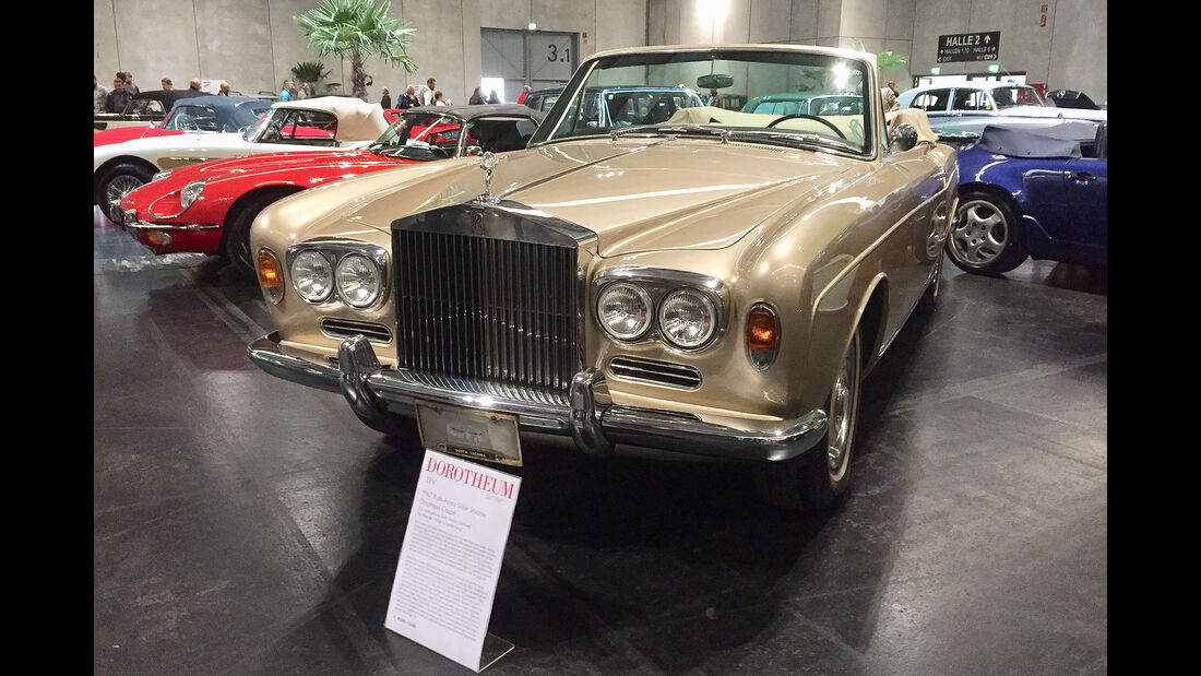 Classic Expo 2018 Auktion Dorotheum Rolls-Royce  Silver Shadow Drophead Coupe