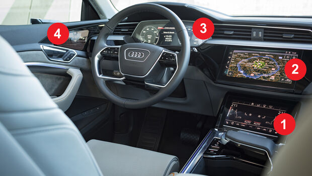 Cockpit-Check Audi E-Tron Quattro