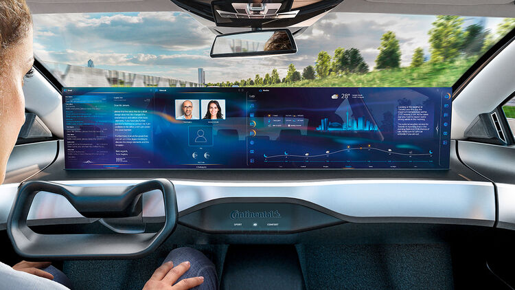 Continental Cockpit Fur Autonomes Fahren Auto Motor Und Sport