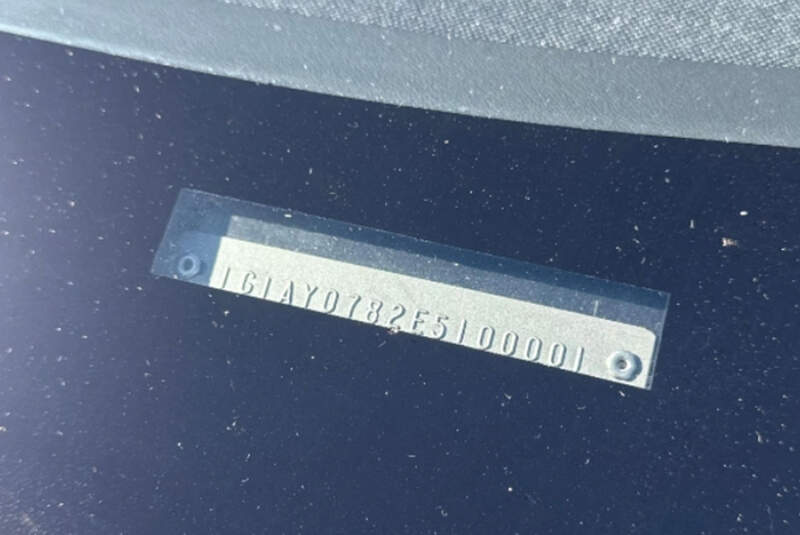 Corvette C4 VIN 0001 (1984)