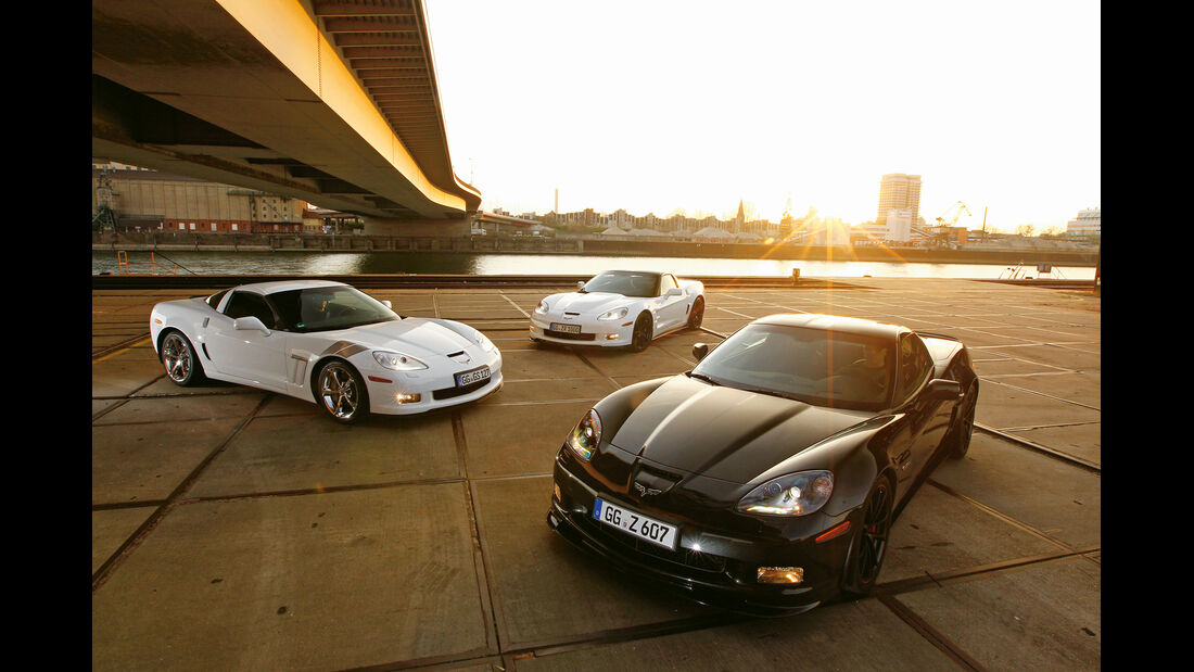 Corvette Grand Sport, Z06, ZR1, Frontansicht