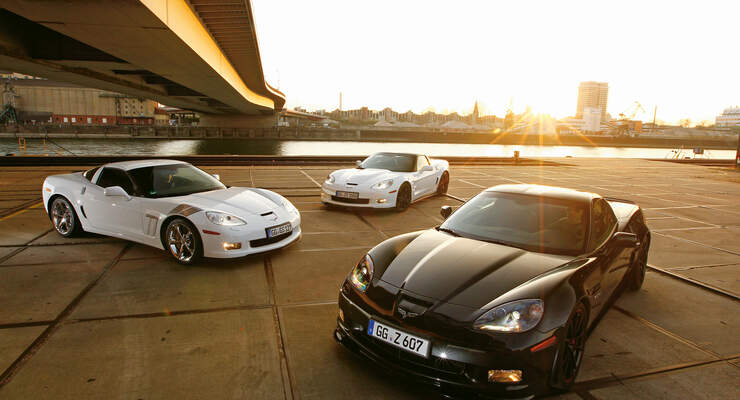 Corvette Grand Sport, Z06, ZR1, Frontansicht