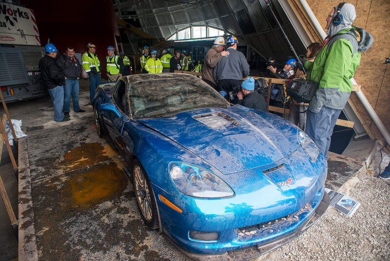 Corvette Sinkhole, Restauration, Museum