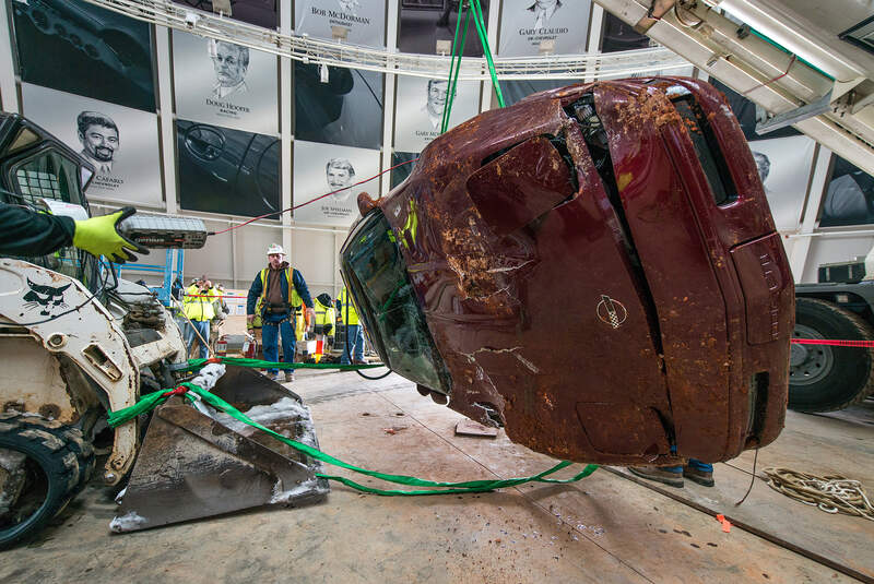 Corvette Sinkhole, Restauration, Museum