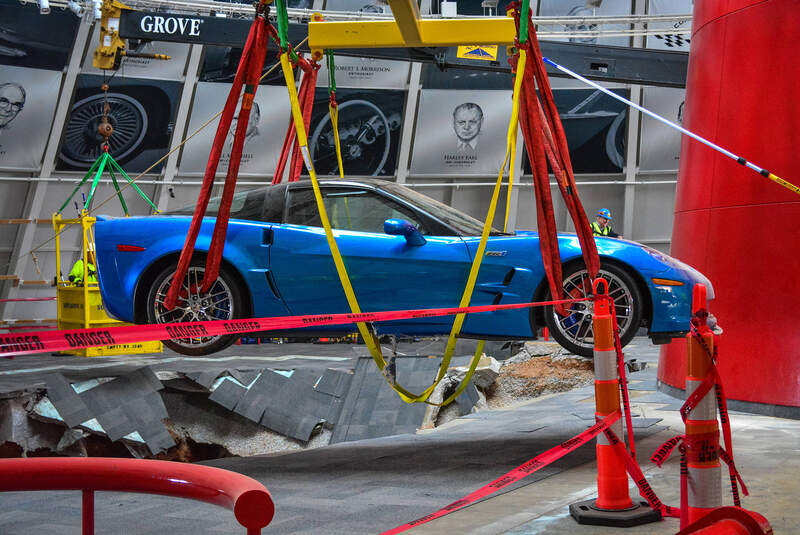 Corvette Sinkhole, Restauration, Museum