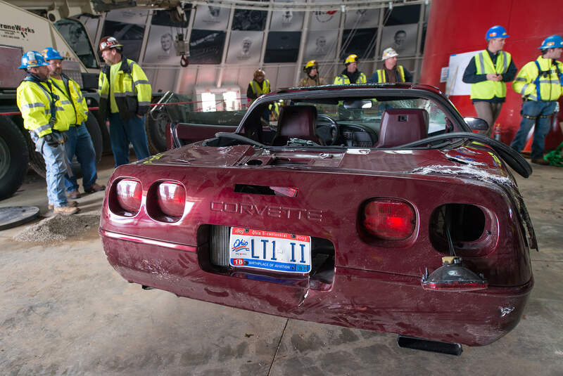 Corvette Sinkhole, Restauration, Museum