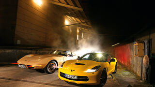 Corvette Stingray Coupé, Frontansicht