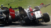 Crash GP Italien Monza 2011