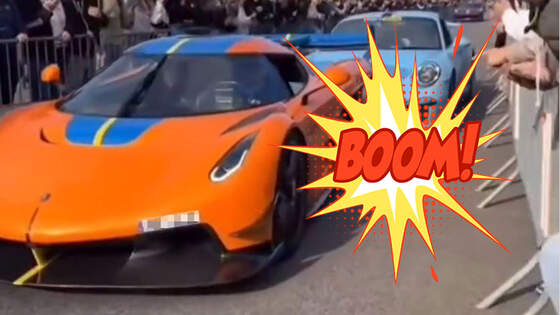 Crash Koenigsegg Jesko Porsche 911 GT3