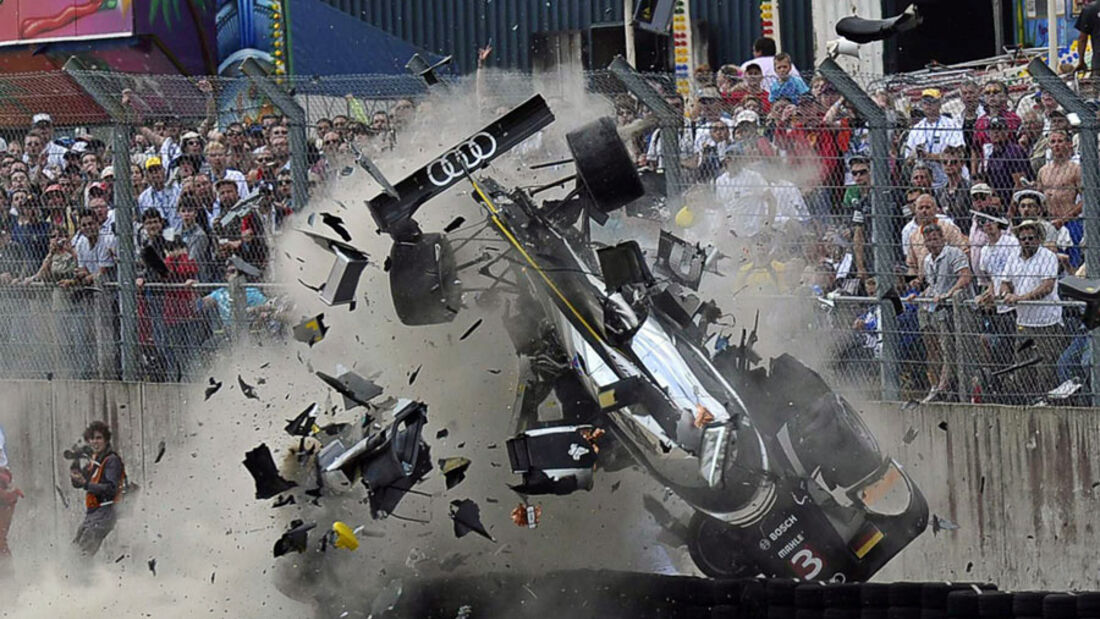 Crash McNish Le Mans 2011