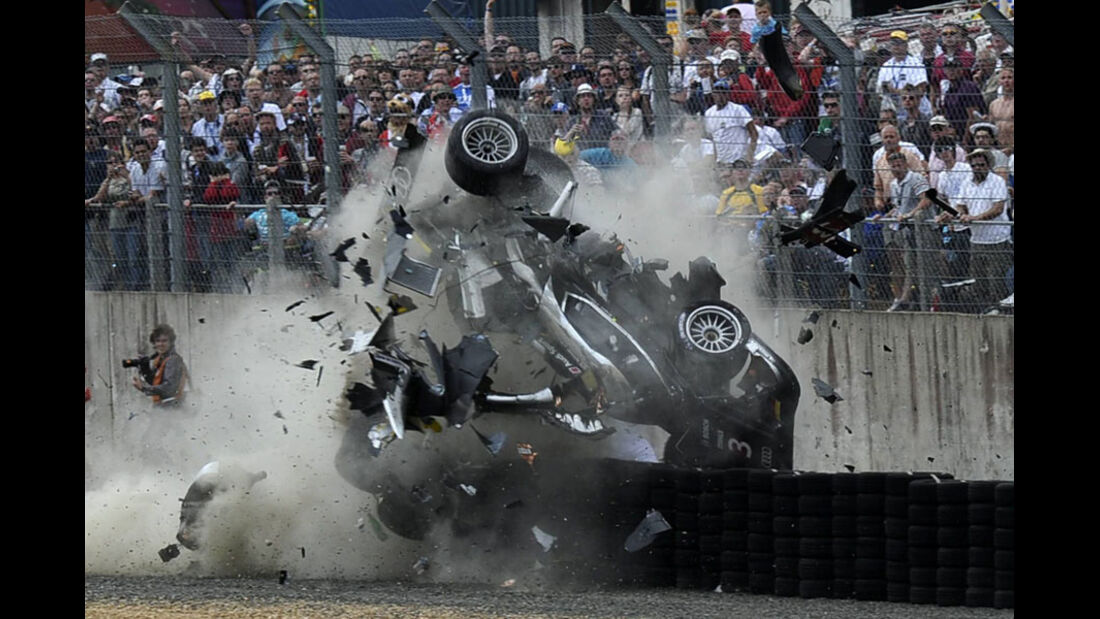 Crash McNish Le Mans 2011