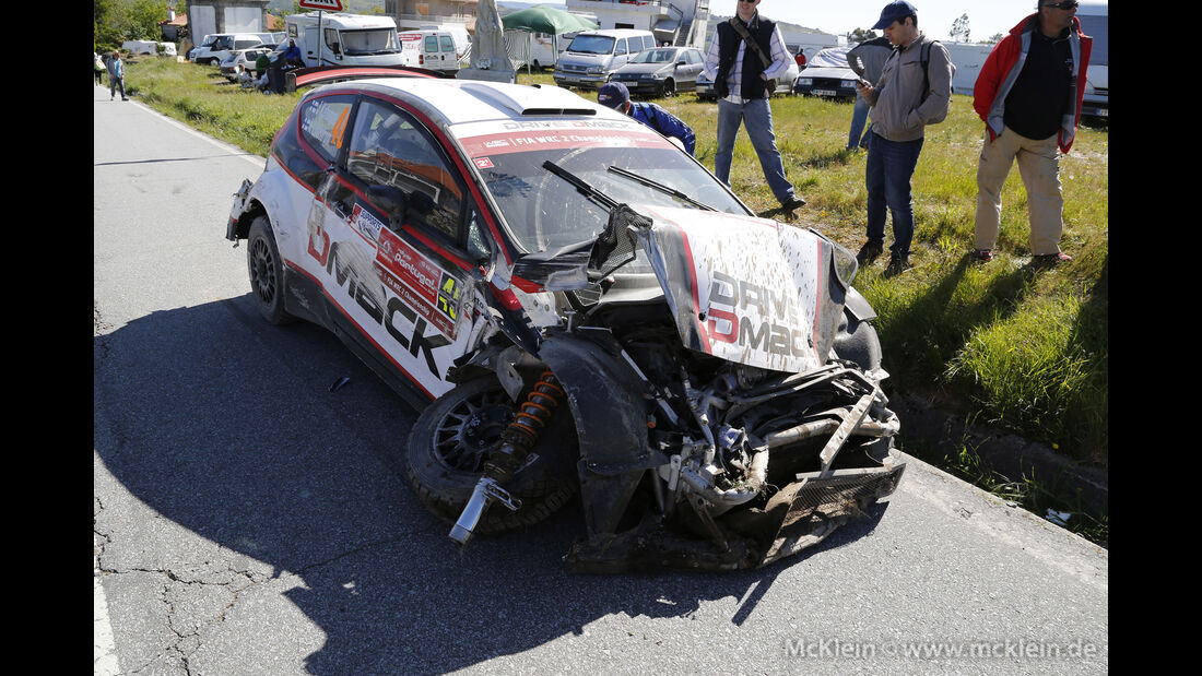 Crash - Rallye Portugal 2015