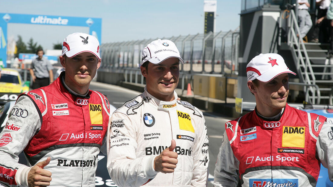 DTM 2012 Nürburgring, Qualifying, Bruno Spengler, Edoardo Mortara, Filipe Albuquerque