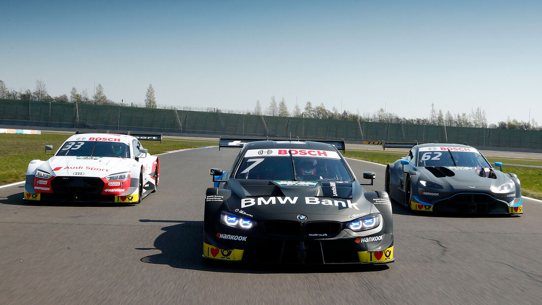 DTM-Autos 2019 - Testfahrten - Lausitzring