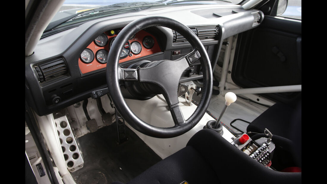 DTM BMW M3, Cockpit, Lenkrad