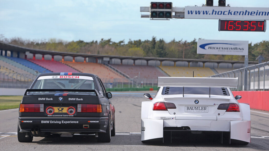 DTM BMW M3-Meisterautos, Heckansicht