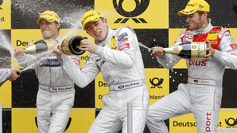 DTM, Brands Hatch, 2010, Siegerehrung