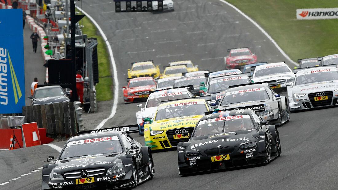 DTM Brands Hatch 2012, Rennen