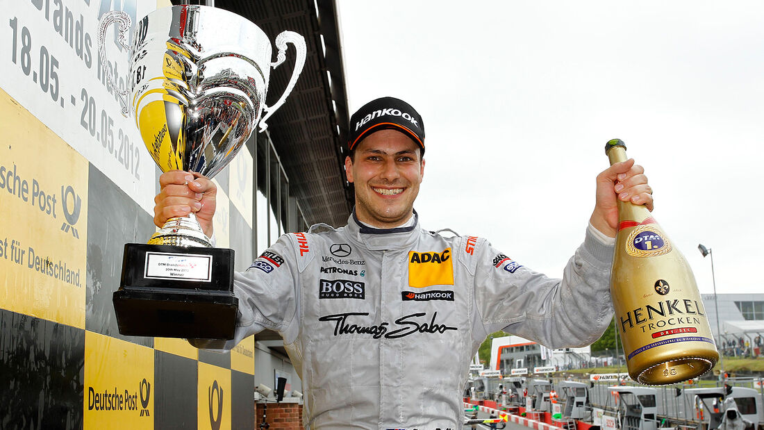 DTM Brands Hatch 2012, Rennen, Gary Paffett, Mercedes AMG C-Coupé