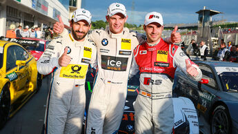 DTM Budapest 2014, Qualifying, Timo Glock, Marco Wittmann, Miguel Molina