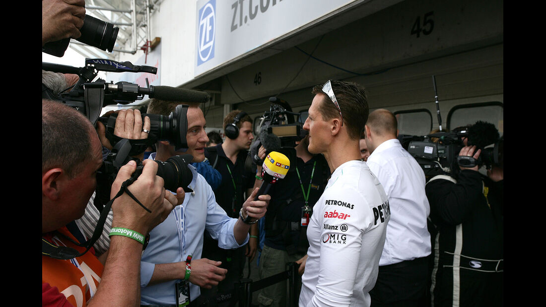 DTM Hockenheimring 2012, Rennen, Michael Schumacher