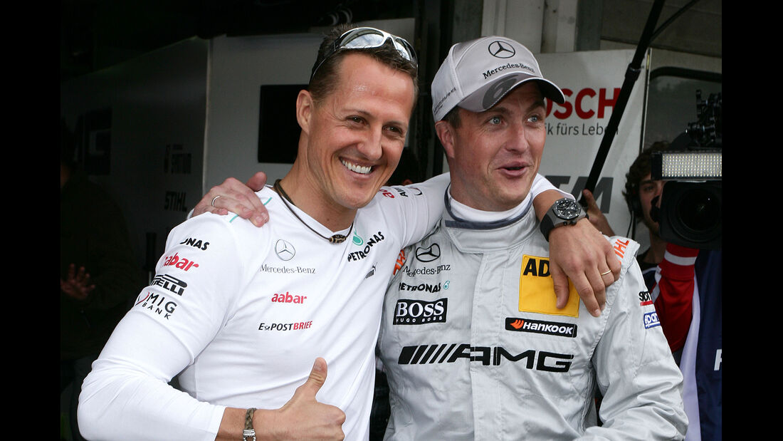 DTM Hockenheimring 2012, Rennen, Michael Schumacher, Ralf Schumacher