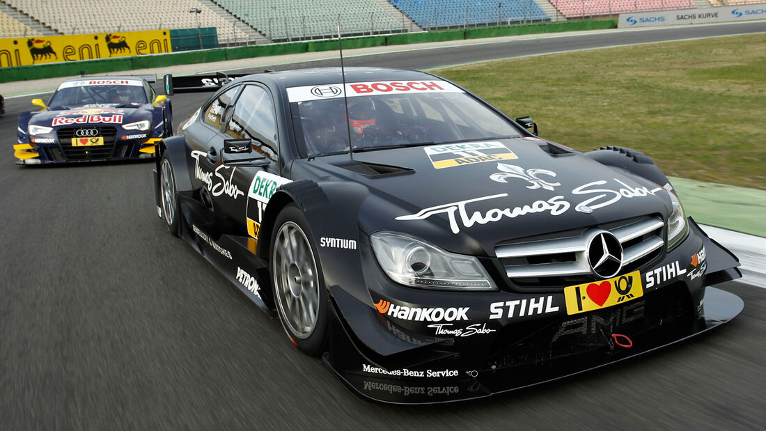 DTM Mercedes HWA 2012 C-Klasse Coupé