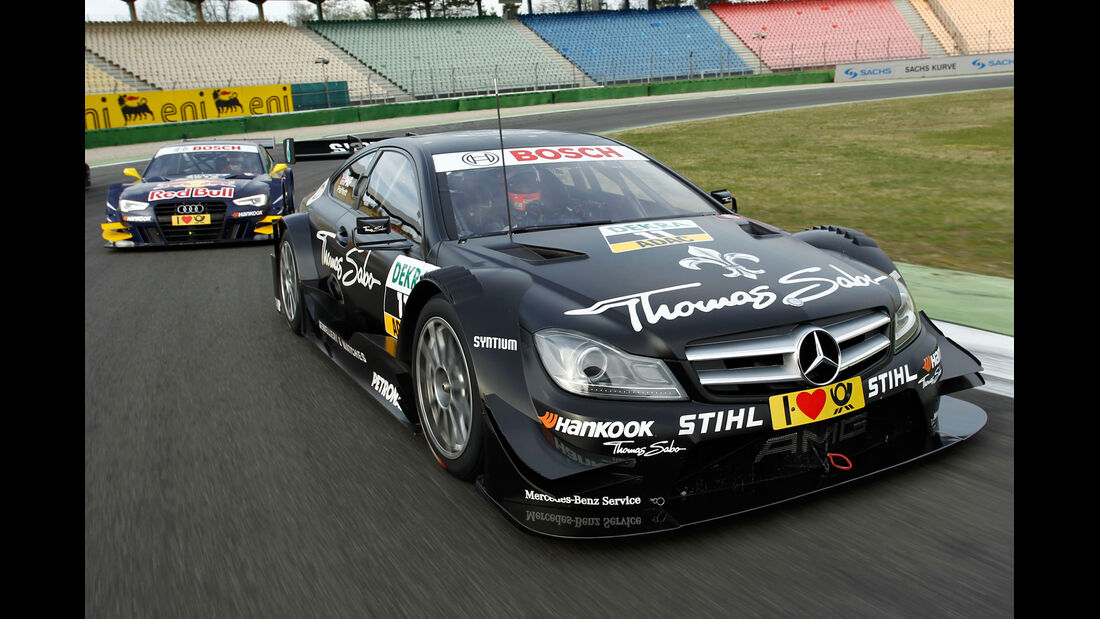 DTM Mercedes HWA 2012 C-Klasse Coupé