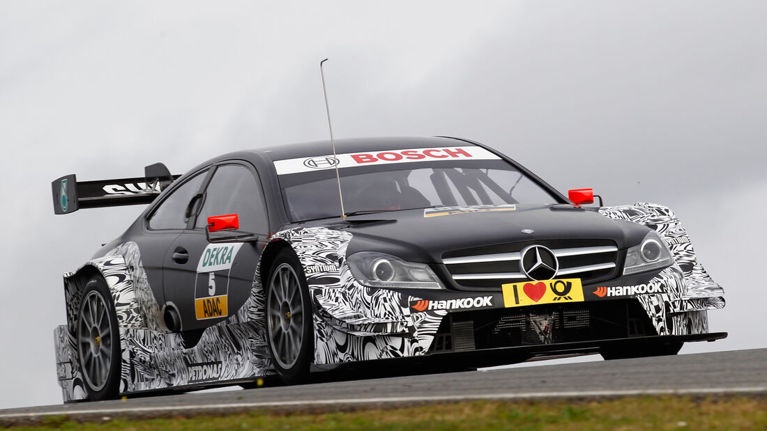 DTM Test 2014 - Mercedes C-Coupé