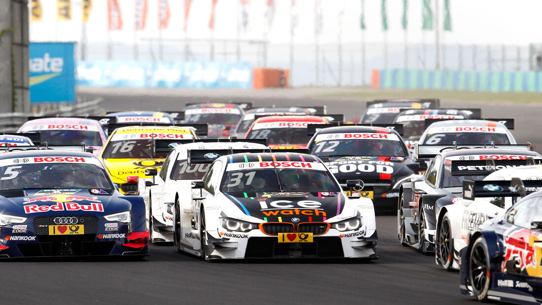 DTM - Ungarn 2016 -  Start - 1. Rennen