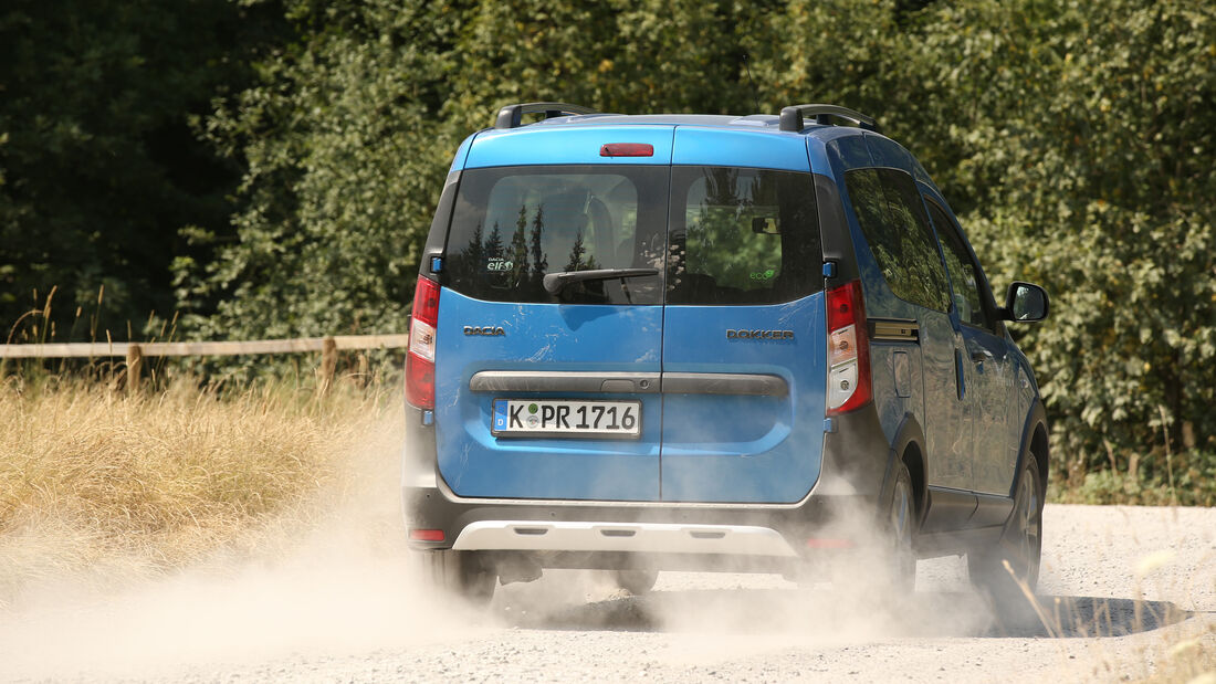 Dacia Dokker Stepway dCi 90, ams1815, Heckansicht