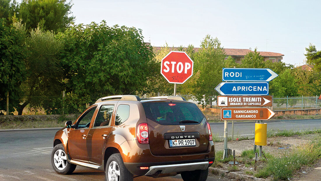 Dacia Duster Dauertest, Heck