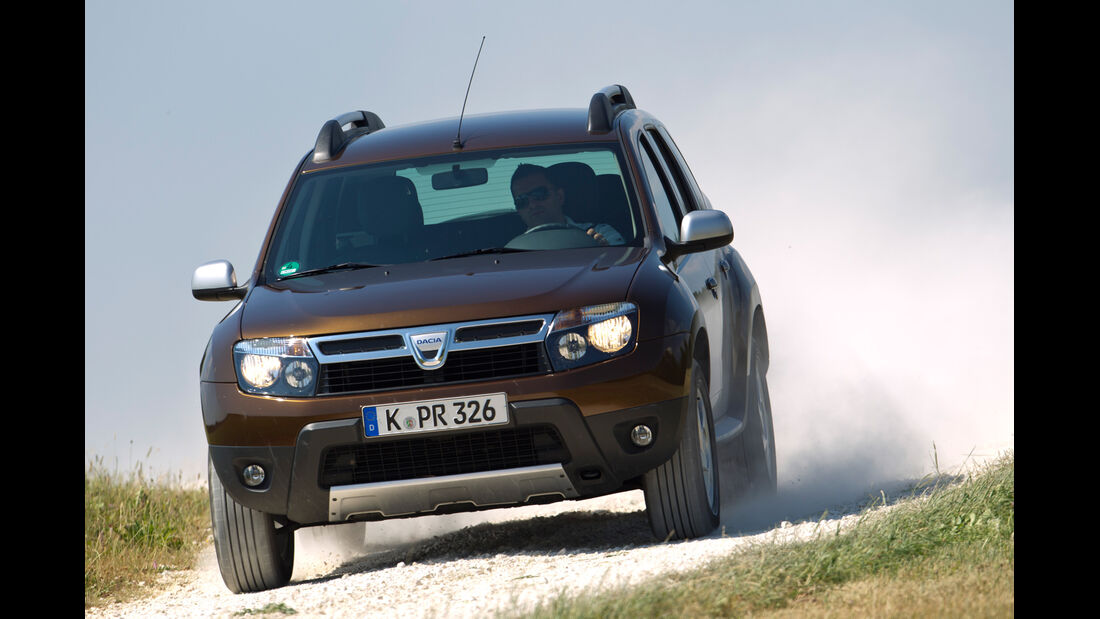 Dacia Duster, Frontansicht