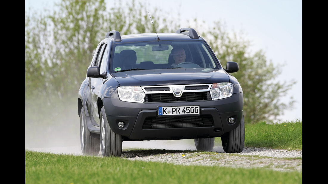 Dacia Duster, Frontansicht
