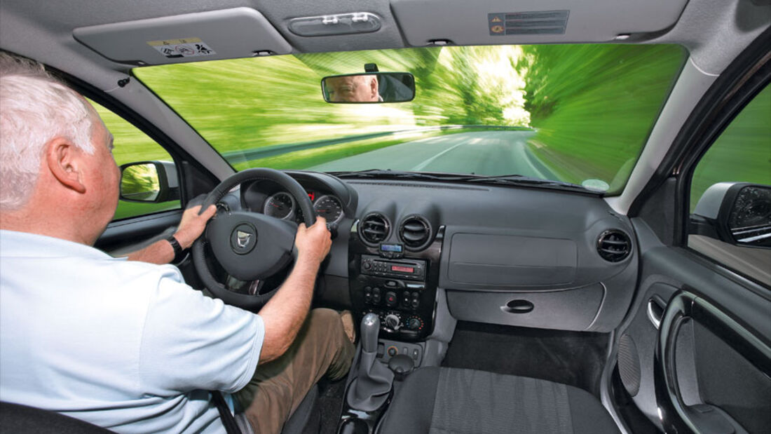 Dacia Duster, Innenraum, Cockpit