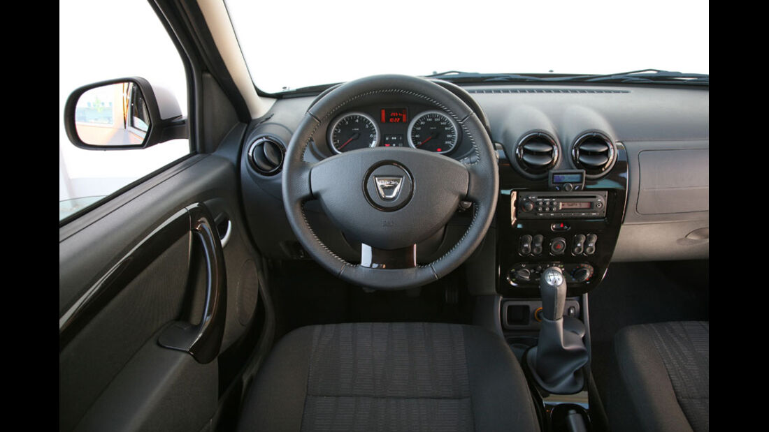 Dacia Duster, Innenraum, Cockpit