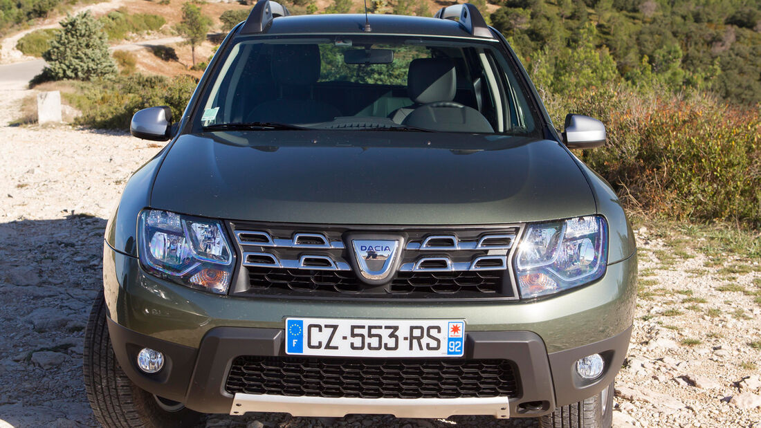 Dacia Duster dCi 110 4x4, Frontansicht