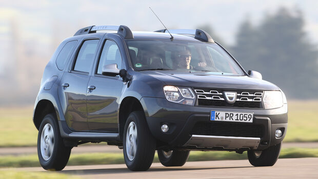 Dacia Duster dCi 110 4x4, Frontansicht