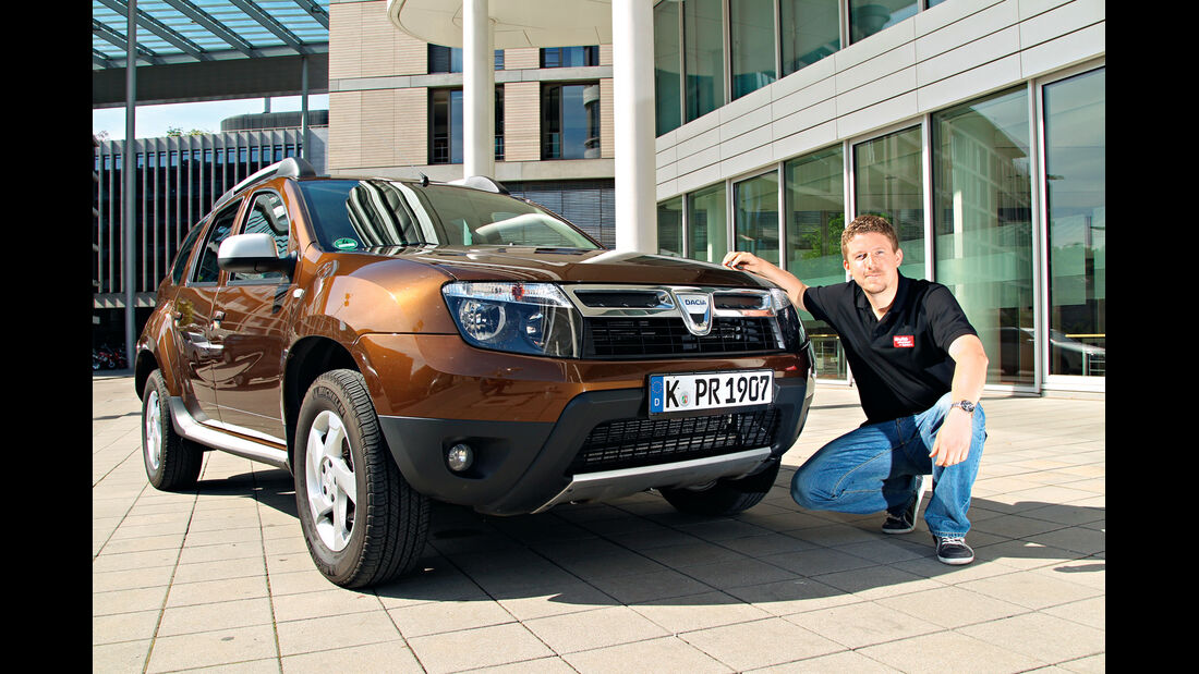 Dacia Duster dCi 110 4x4, Frontansicht, Jens Dralle