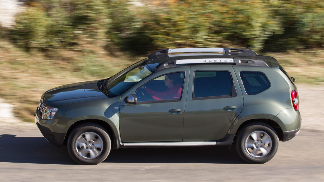 Dacia Duster dCi 110 4x4, Seitenansicht