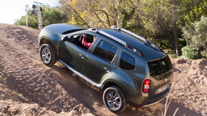 Dacia Duster dCi 110 4x4, Steilhang
