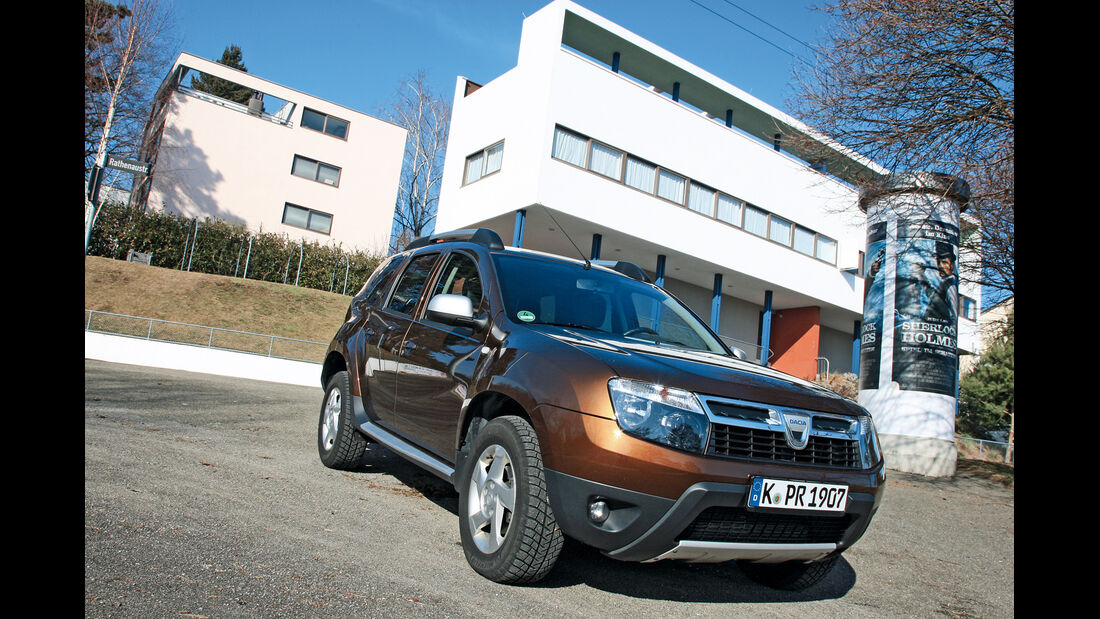 Dacia Duster dci 110 4X4, Frontansicht