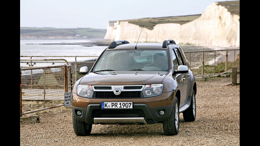 Dacia Duster dci 110 4X4, Frontansicht