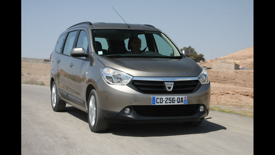 Dacia Lodgy, Frontansicht