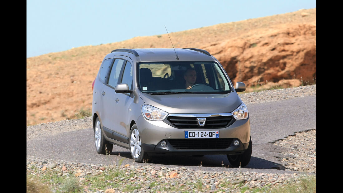 Dacia Lodgy, Frontansicht
