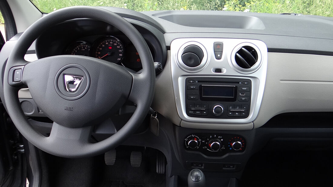 Dacia Lodgy Innenraum-Check, Cockpit