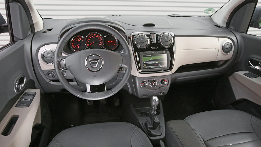 Dacia Lodgy dCi 110, Cockpit